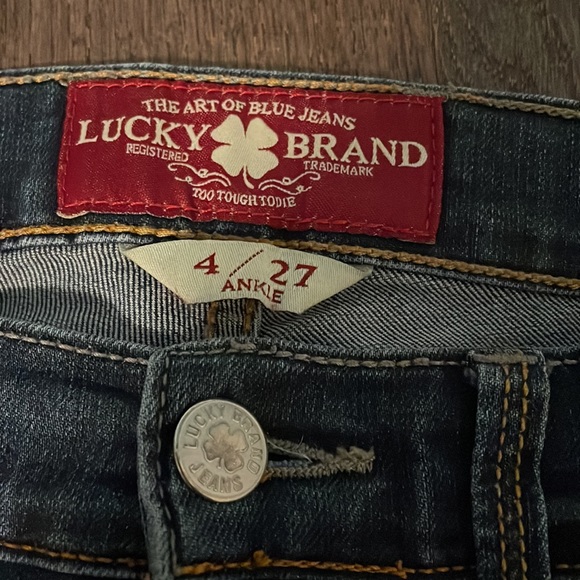 Lucky 4/27 Ankle Sophia Boot Jeans - Picture 3 of 9